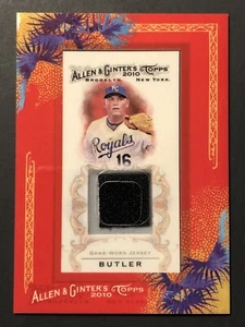 2010 Topps Allen Ginter Billy Butler #AGR-BB mini tarjeta de camiseta desgastada - Imagen 1 de 2
