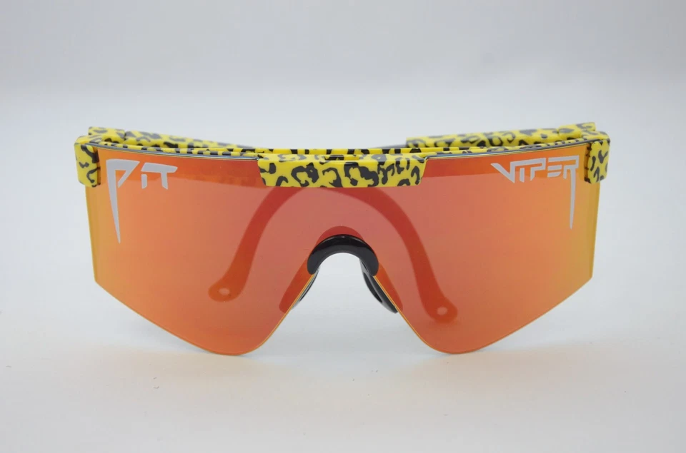 PIT VIPER The Carnivore 2000 Sunglasses/Safety Cheetah/Orange ANSI Z87