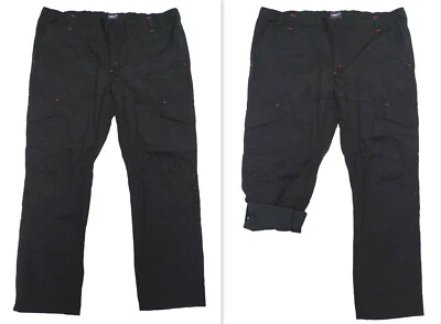NEU Kurzgröße Herren Cargo Trekkinghose schwarz Wasserabweisend Gr. 30 (60) - Bild 1 von 4