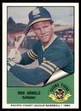 1984 Cramer Tacoma Tigers Ron Arnold Tacoma Tigers #75