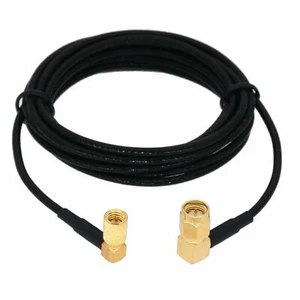 Microdot L to L SMA Cable For Ultrasonic Olympus Panametrics MISTRAS RG316 2~10M - Picture 1 of 4