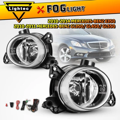Fog Lights for 2010-2011 MERCEDES-BENZ GL350 GL450 GL500 GL550 Bumper Pair Lamp  - Image 1 of 4