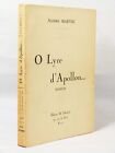 MARVIG (Jeanne) - O Lyre d' Apollon... - 1923. - Edition Originale
