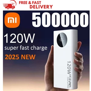 Xiaomi 120W 50000mAh High Capacity Power Bank Fast Charging Powerbank Portable - Picture 1 of 13