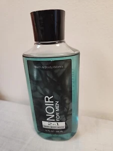 NEW Bath and Body Works NOIR FOR MEN 2 in 1 Hair & Body Wash -10 fl oz - Picture 1 of 5