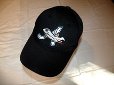 Aberdeen Ironbirds MiLB Black Hat Airplane Logo OC Sports YOUTH Adjustable EXC