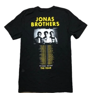 Camiseta Jonas Brothers Mercancía Oficial S Cinco Álbumes Una Noche La Gira 2023 NUEVA - Imagen 1 de 7