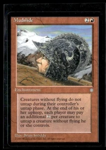 Magic The Gathering MTG Ice Age Mudslide - Picture 1 of 2