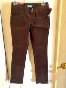NEW Cherokee Girls brown corduroy Pants Size 12 Adjustable - Picture 1 of 3