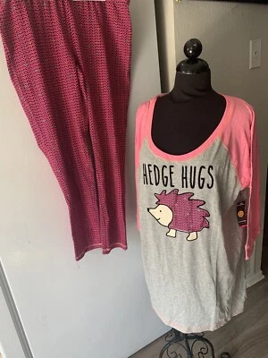 Conjunto de pijama legging de 2 piezas Joe Boxer - talla XL Foto 1 de 3