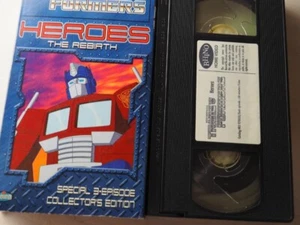 Trans Formers Heroes The Rebirthe cult cartoon TV Transformers VHS animation - Picture 1 of 5
