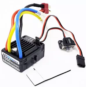 NHX 1060 Brushed 60A ESC w/ Deans : Axial SCX10 Crawler - Picture 1 of 4