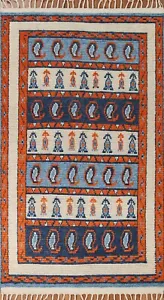 Tribal Geometric Moroccan Area Rug 5x8 Wool Handmade Carpet - Picture 1 of 12