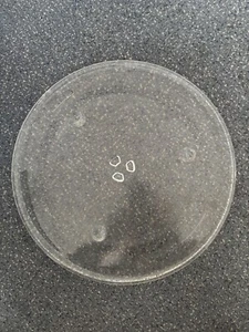 Großer Mikrowellenteller 35,5cm Drehteller Mikrowelle Ersatz Glasdrehteller - Bild 1 von 2
