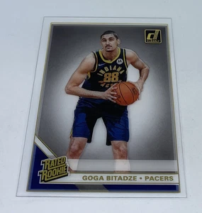 2019-20 CLEARLY DONRUSS RC GOLD ACETATE RATED ROOKIE GOGA BITADZE #67 PACERS  - Picture 1 of 2