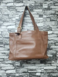 Bolso de Mano COACH Vintage Waverly Lafayette Cuero Curtido 4140 Marrón - Imagen 1 de 12