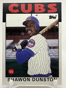 1986 Topps #72 Shawon Dunston Chicago Cubs - Picture 1 of 2