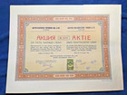 BULGARIA:  Austro-Bulgarische Tabak AG, Aktie 5000 Lewa, 1930, Sofia