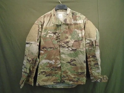 US Military Army OCP Combat Camo Coat Shirt MultiCam Small Regular 2018 292-H - Image 1 of 4