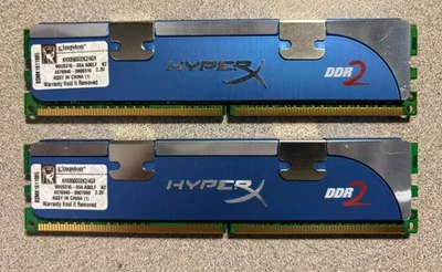 Kingston HyperX 4GB 1066 MHz DDR2 SDRAM Memory (KHX8500D2K2) (2x2GB modules) - Image 1 of 3