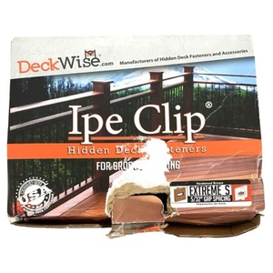 DeckWise versteckter 5/32 Verschluss IPE Clip Keks Stil Kit für Harthölzer (175er-Packung) - Bild 1 von 3