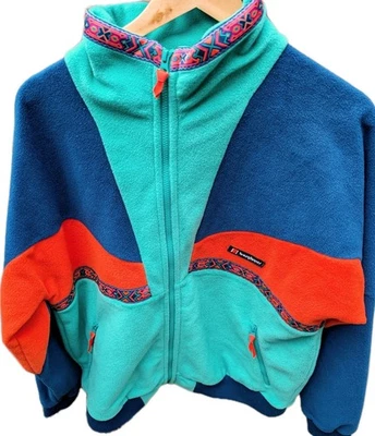 Berghaus Tramantana 91 Fleece Jacket Green/Blue -Mens Size Medium M - Image 1 of 4