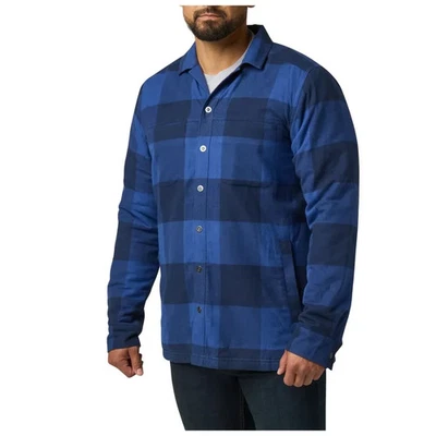 5.11 Tactical Men's Seth Shirt Jacket Size 2XL  Fleece Blue - Image 1 of 4