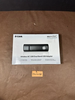 D-link DWA-182 Dual Band USB Adapter Ships Fast! - Image 1 of 4