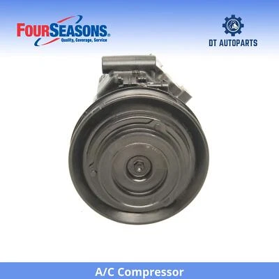 For 2004-2012 GMC Canyon A/C Compressor 4 Seasons 2005 2006 2007 2008 2009 2010 - Image 1 of 4