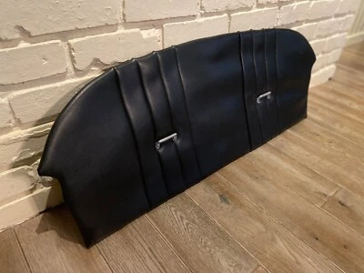 Tapizado de panel de pared trasero Porsche 356A, 356B, 356C - negro, original OEM Foto 1 de 4