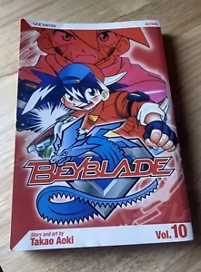 Beyblade 10 Manga Graphic Novel Viz Action English 1st Printing - Picture 1 of 7