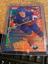 1995 FLEER STARTING LINEUP BRENDAN SHANAHAN CARD ~ #191 BLUES 