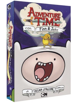 DVD *** ADVENTURE TIME - LA PRIMA STAGIONE 1 COMPLETA *** (Box 3 dischi) - Bild 1 von 2