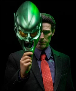 Figura de acción masculina de juguete SLCUSTOM SL-005 1/6 Spider-man Duende Verde Norman Osborn - Imagen 1 de 7