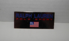 Ralph Lauren Polo Sport Department Store Promo Pin Silver Metal RL