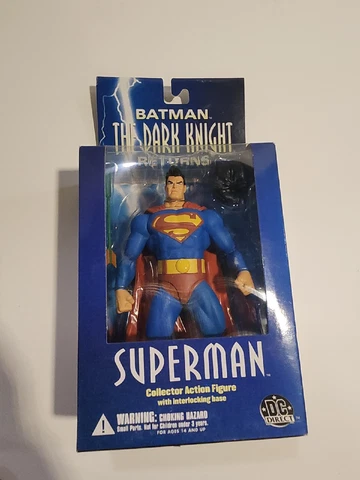 Batman the Dark Knight Returns Superman Figure Frank Miller DC Direct Cover