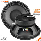 2x PRV Audio 10W650A-4 Midbass ALTO Car Audio 10" Speakers 4 Ohm 10A PRO 1300W