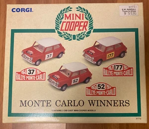 Corgi 97712 Mini Cooper Monte Carlo Winners 3 Die-Cast Modelle - Bild 1 von 7