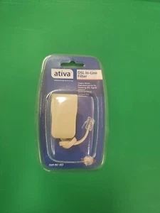 New ATIVA DSL In-Line Filter Item # 467-822 Free Shipping - Picture 1 of 4