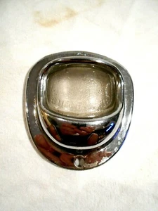 1948-50 Oldsmobile License Plate Light Lens & Bezel #5937450 NOS - Picture 1 of 3