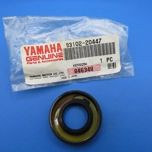 GENUINE OEM YAMAHA 93102-20447 OIL SEAL YZ85 VK540 YZ80 BR250 RT100 ET250 EC340 - Picture 1 of 3