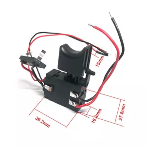 Electric Drill Dustproof Speed Control Push Button Trigger Switch DC 7.2V - 24V - Bild 1 von 11