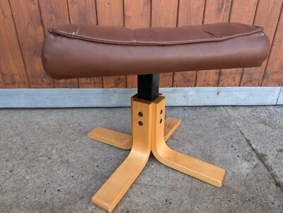 Hocker Vintage 60er Fußhocker Retro Ottomane Danish Pouf Westnofa Ära L3 - Bild 1 von 4