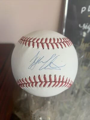 Holograma de béisbol MLB autografiado por Tyler Austin *Steiner Cert*  Foto 1 de 4