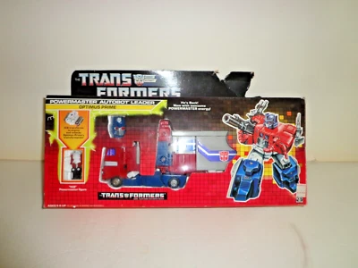 Transformers g1 Power Master Optimus Prime mib 99% complete no manual. - Image 1 of 4