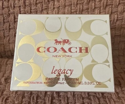 Coach New York Legacy Eau De Perfume 3.3 Fl Oz. New - Image 1 of 4