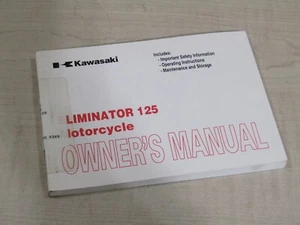2005 KAWASAKI BN125-A8 ELIMINATOR 125 OWNERS MANUAL 99987-1292 - Picture 1 of 2