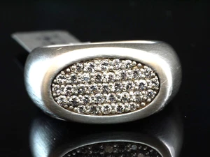 ESPRIT JEWELS Ring Gr 18  925 Sterlingsilber mit klaren Zirkonia Steinen - Bild 1 von 2