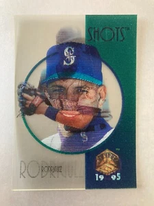 1995 SPORTFLIX UC3 CLEAR SHOT ALEX RODRIGUEZ INSERT CARD #CS1 - Bild 1 von 2