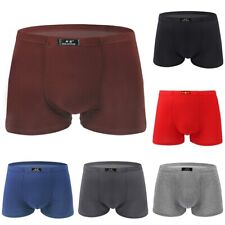 All Season Men Underwear Blue/Coffee/Red Large Size Modal High Quality